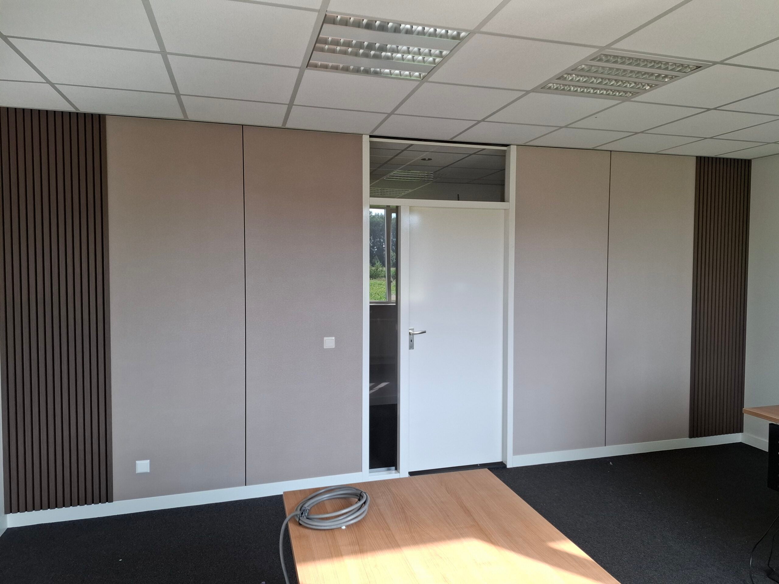 Kantoorruimte in Japanse Stijl | Japansestof Wandpanelen & Akupanelen – Puredeco