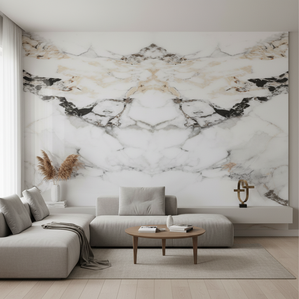 678. Doorlopend marmer - Italian Gold slate - Renderique Photo 1